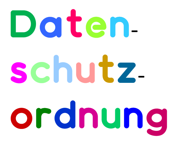 Schriftzug "Datenschutzordnung"