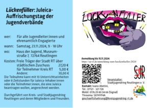 Flyer L&uuml;ckenf&uuml;ller 2024